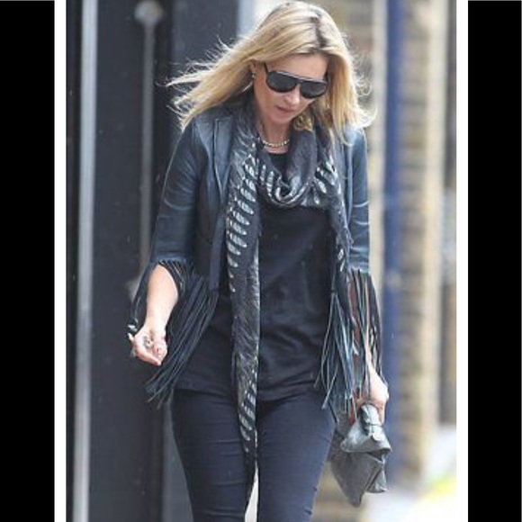 Topshop Leather Jacket Kate Moss 